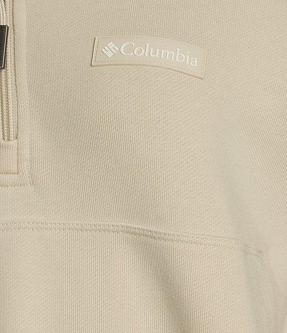 Columbia Marble Canyon French Terry Stand Collar Long Sleeve Quarter Zip Pullover Product Image