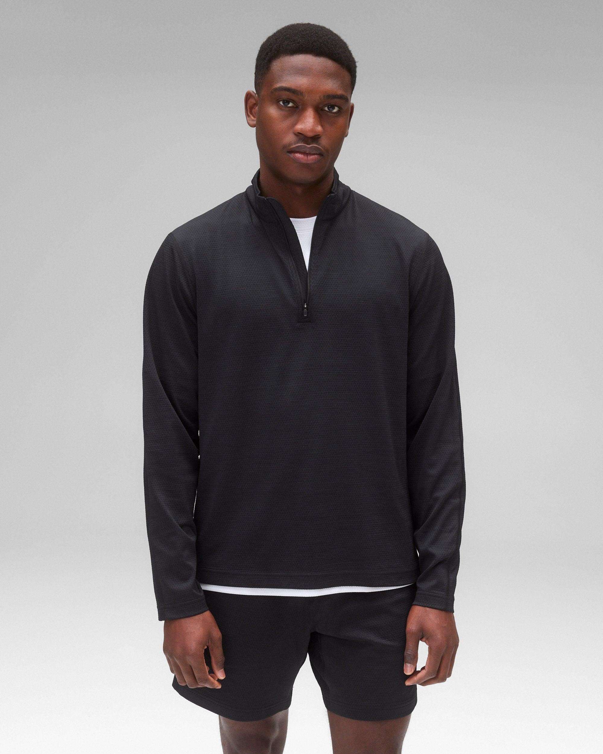 Solotex Mesh Tiebreak Standard Quarter Zip Male Product Image