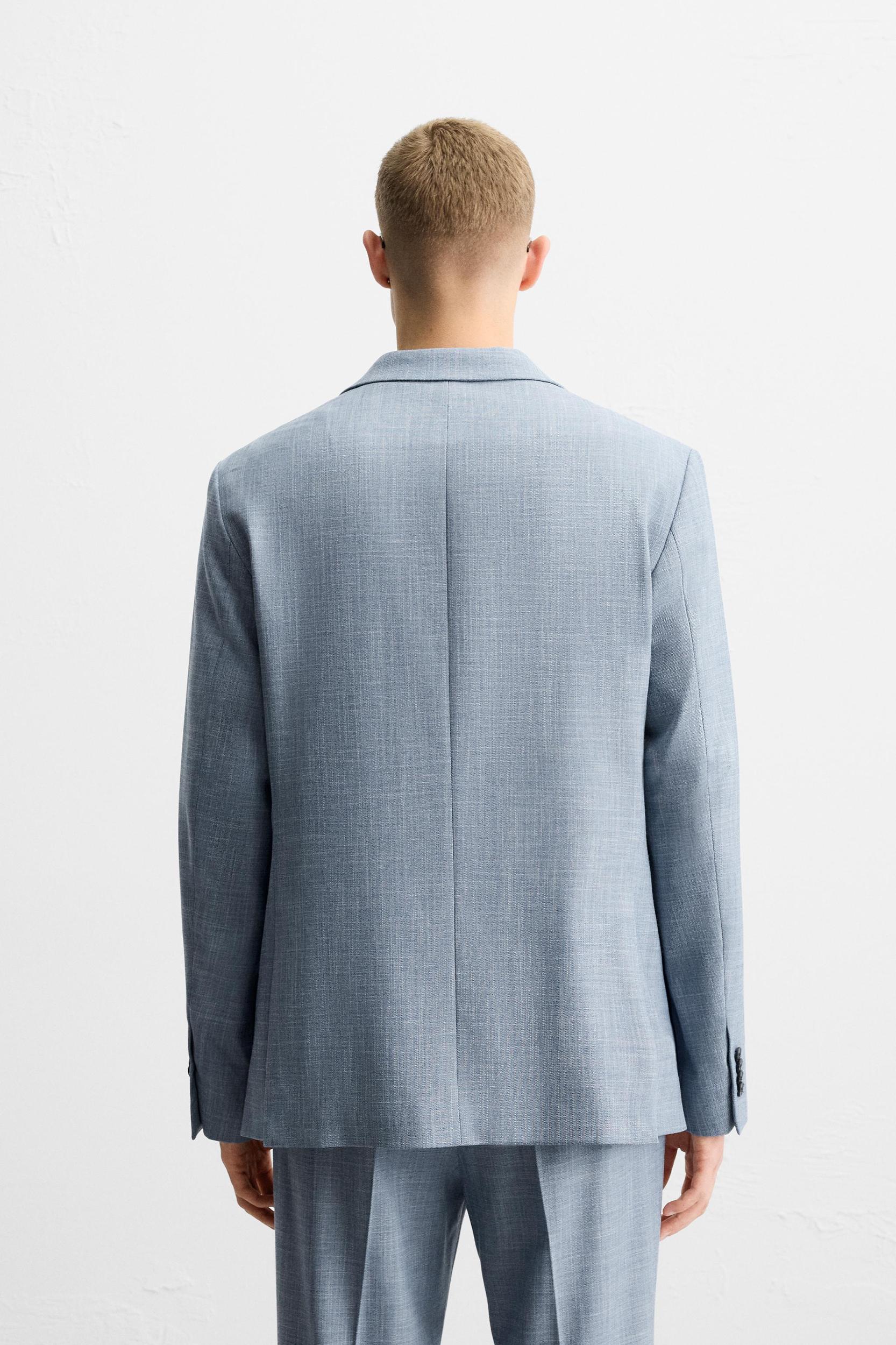 TEXTURED SUIT BLAZER Product Image