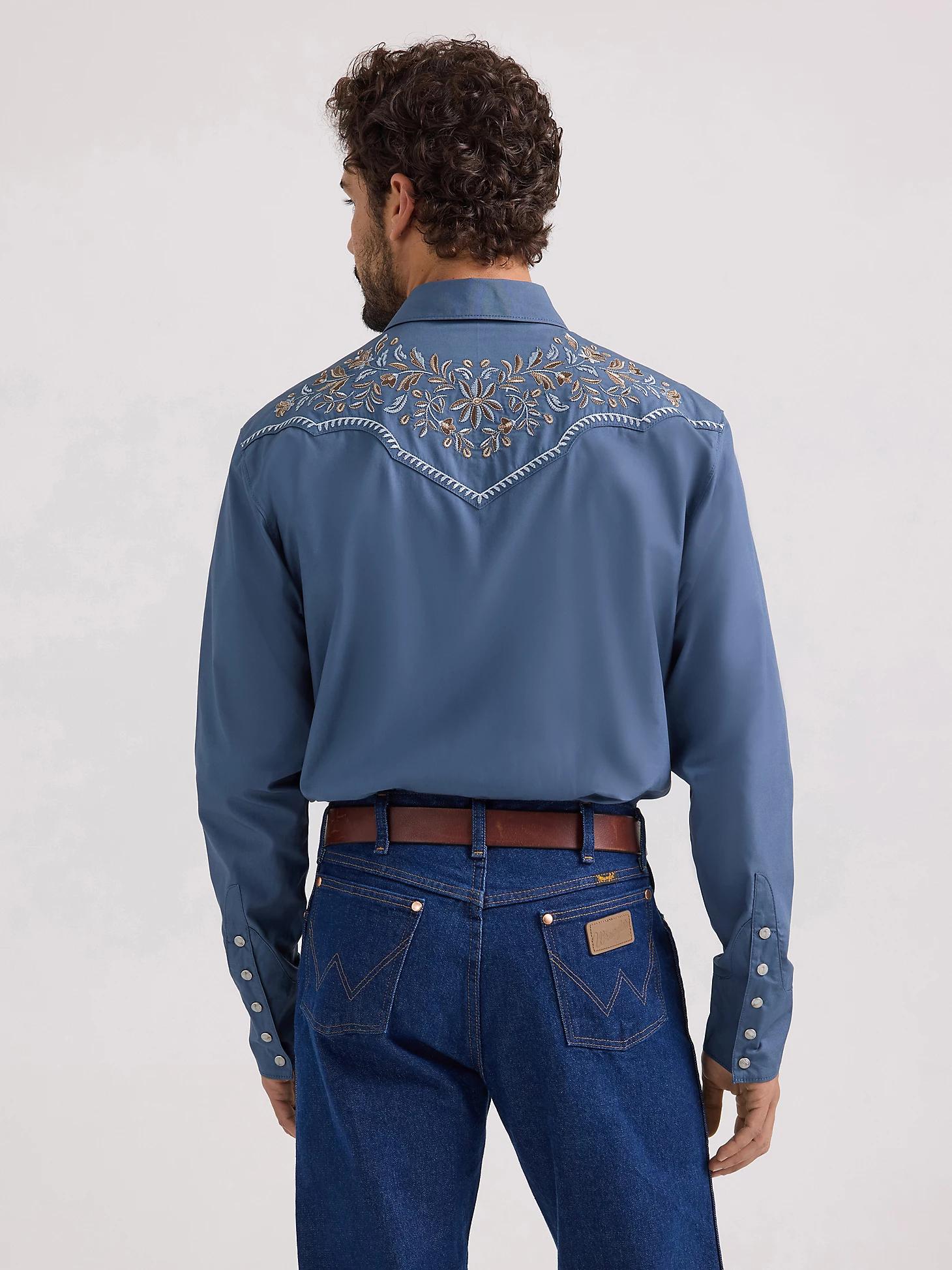 Wrangler® Rodeo Ben Western Snap Shirt | Men's SHIRTS | Wrangler® Product Image