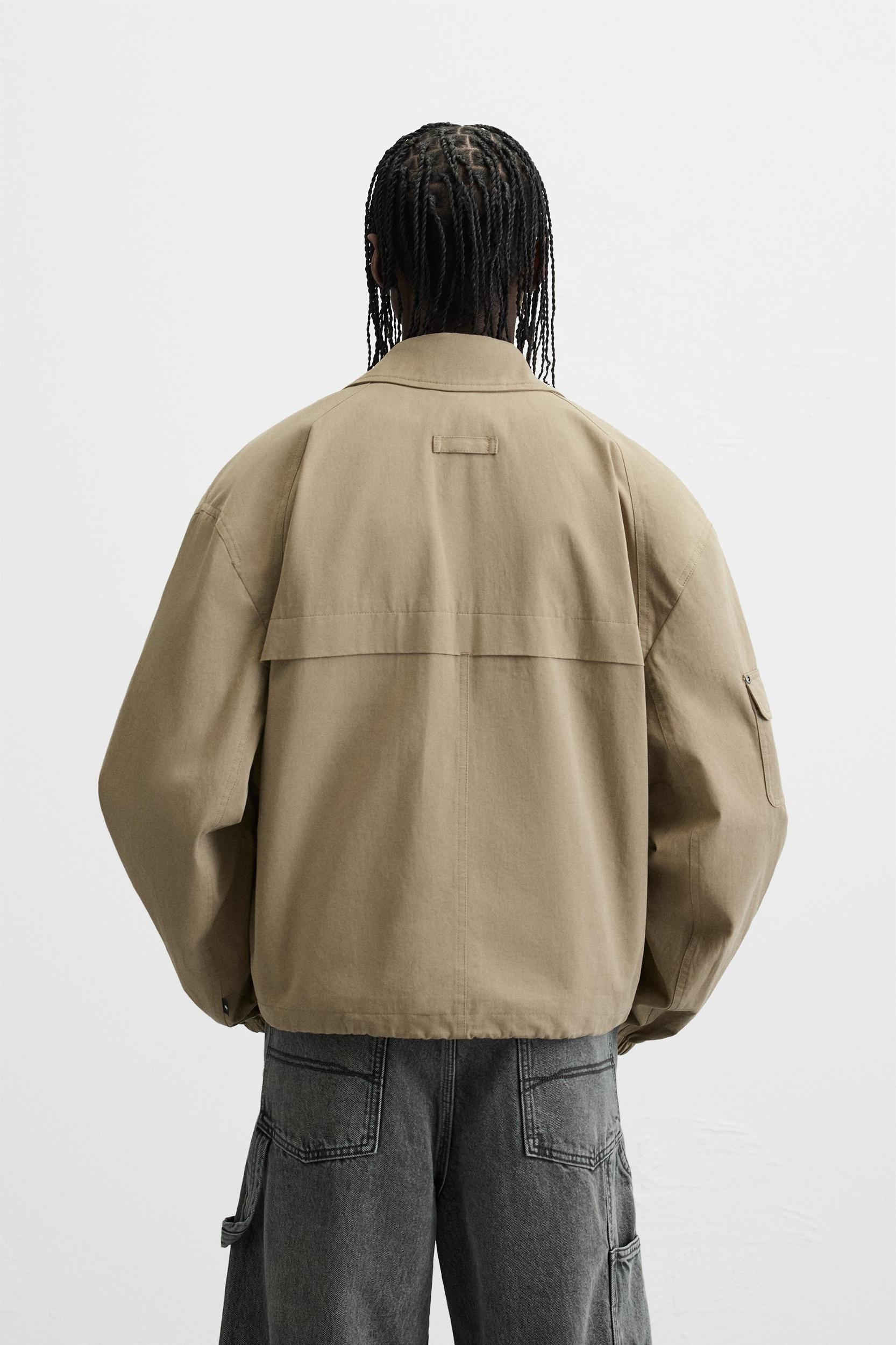 RELAXED FIT POCKET JACKET Product Image