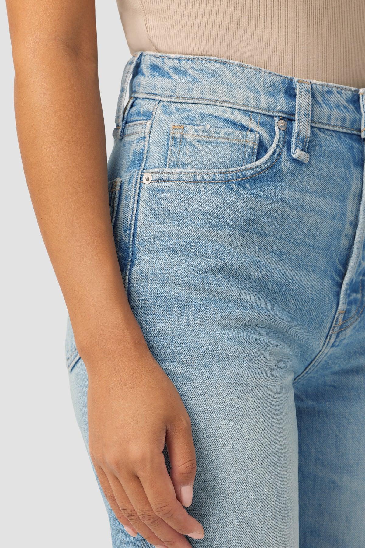 Faye Ultra High-Rise Flare Petite Jean Female Product Image