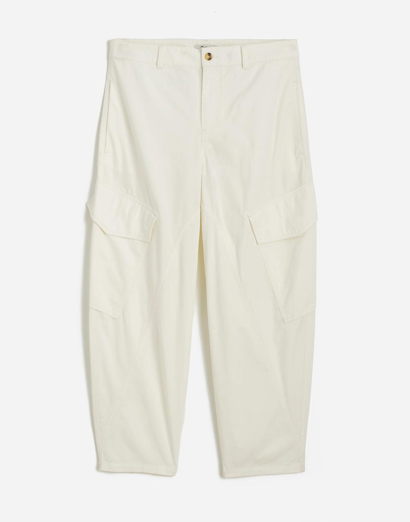 The Tall Barrel-Leg Utility Pant in Garment-Dyed Twill Product Image