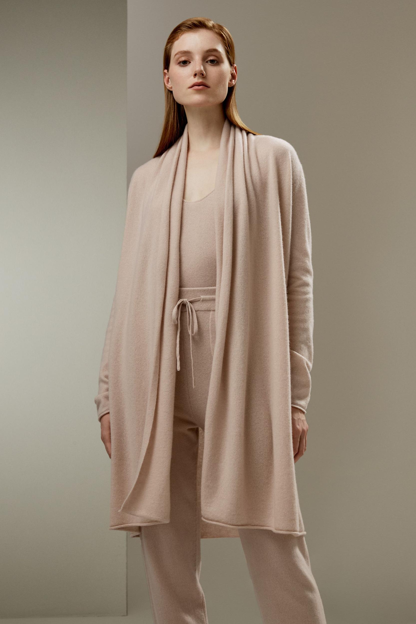 LILYSILK Cashmere Cardigan Women - Toffee Pure Cashmere - Soft Relaxed Fit Cardigan XL Product Image