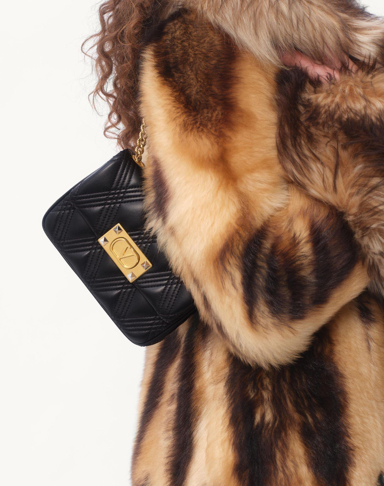 Valentino Garavani Quiltie 67 Small Shoulder Bag In Quilted Nappa Product Image