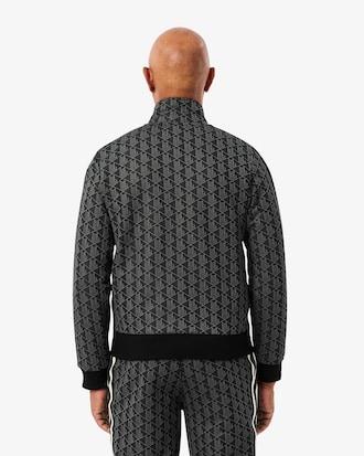 Paris Zip-Up Jacquard Track Jacket Product Image