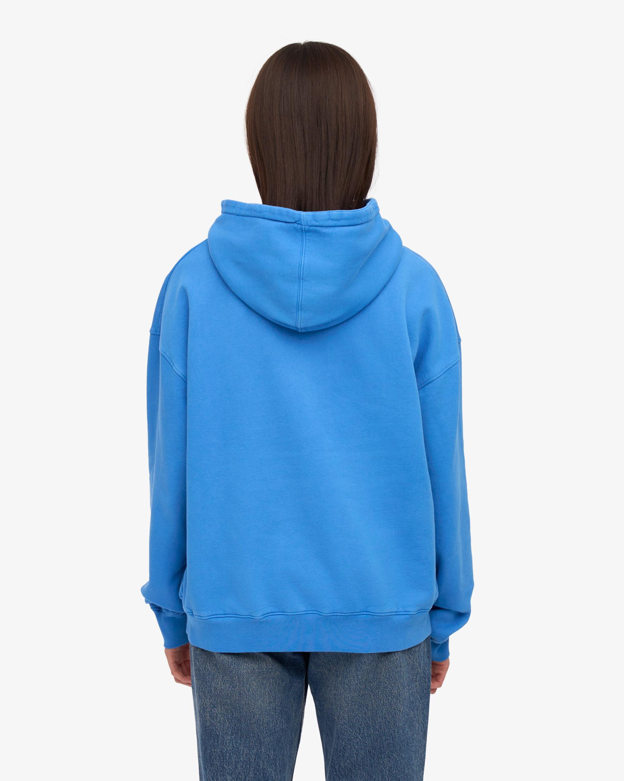 Organic Oversized Hood - Pacific Blue Product Image