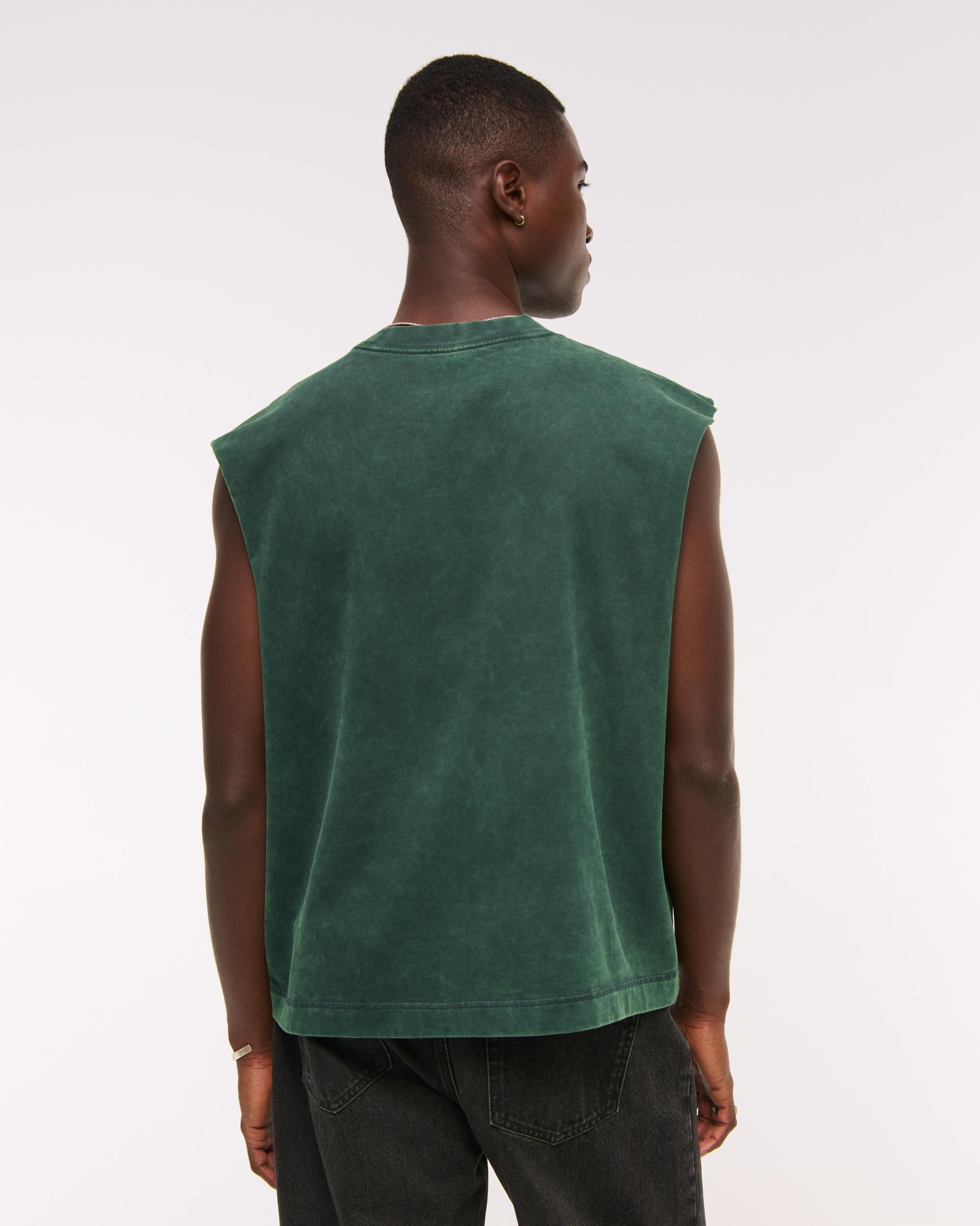 Premium Heavyweight Cropped Tank Product Image