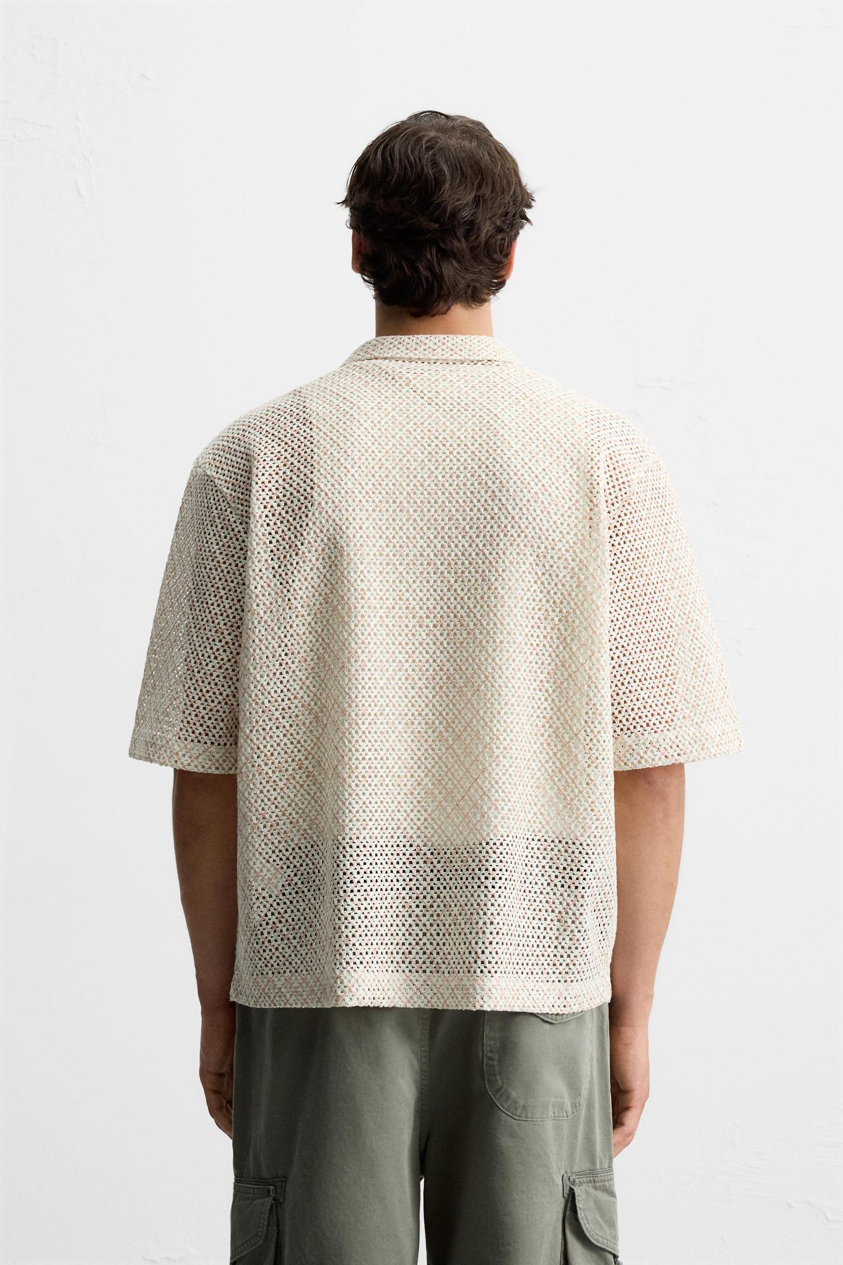 TEXTURED WEAVE SHIRT Product Image
