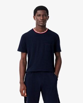 Contrast Neck Pyjama Top Product Image