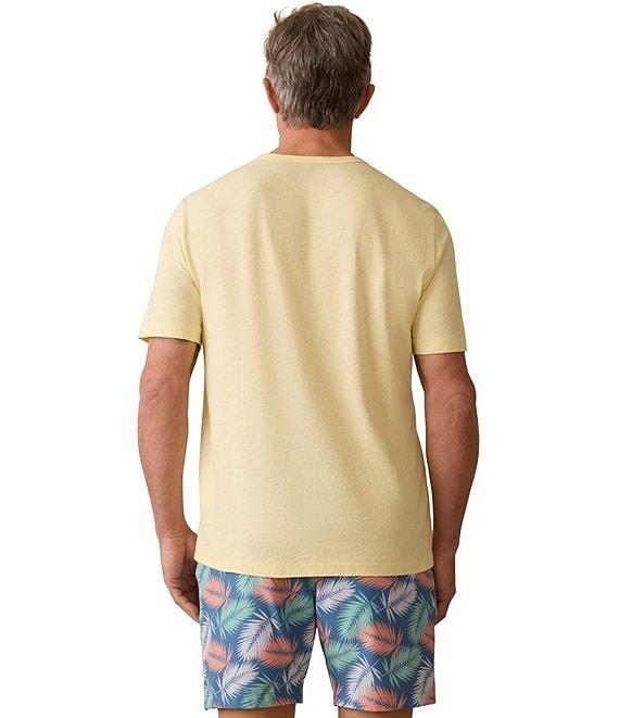 Faherty Sunwashed Organic Cotton Pocket Short Sleeve T-Shirt Product Image