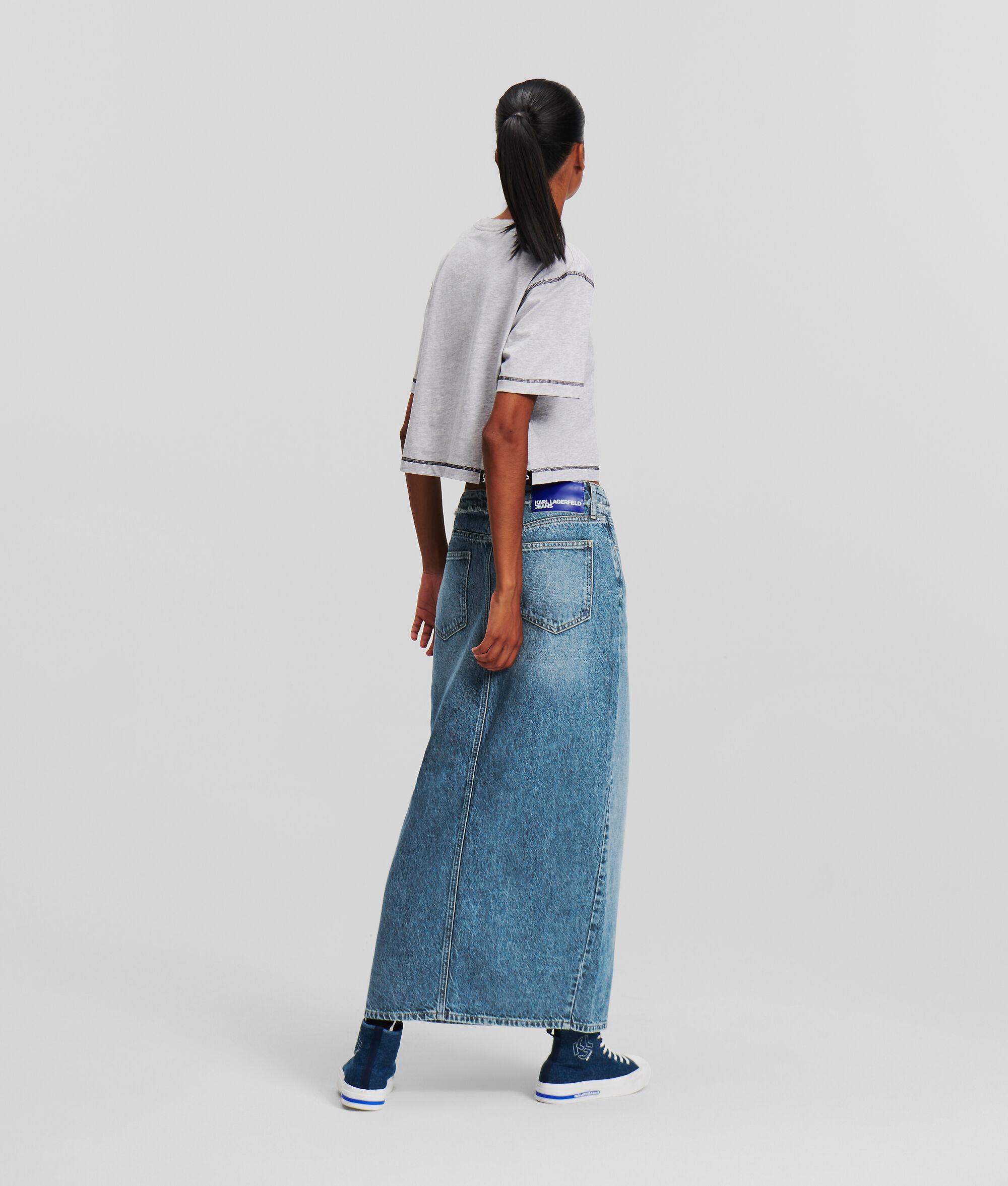 DENIM MAXI SKIRT Product Image
