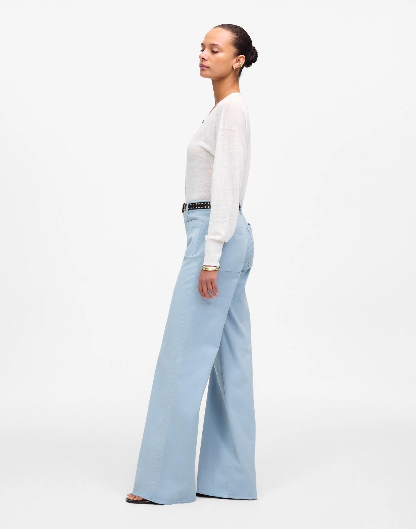 The Emmett Wide-Leg Pant: Patch Pocket Edition Product Image