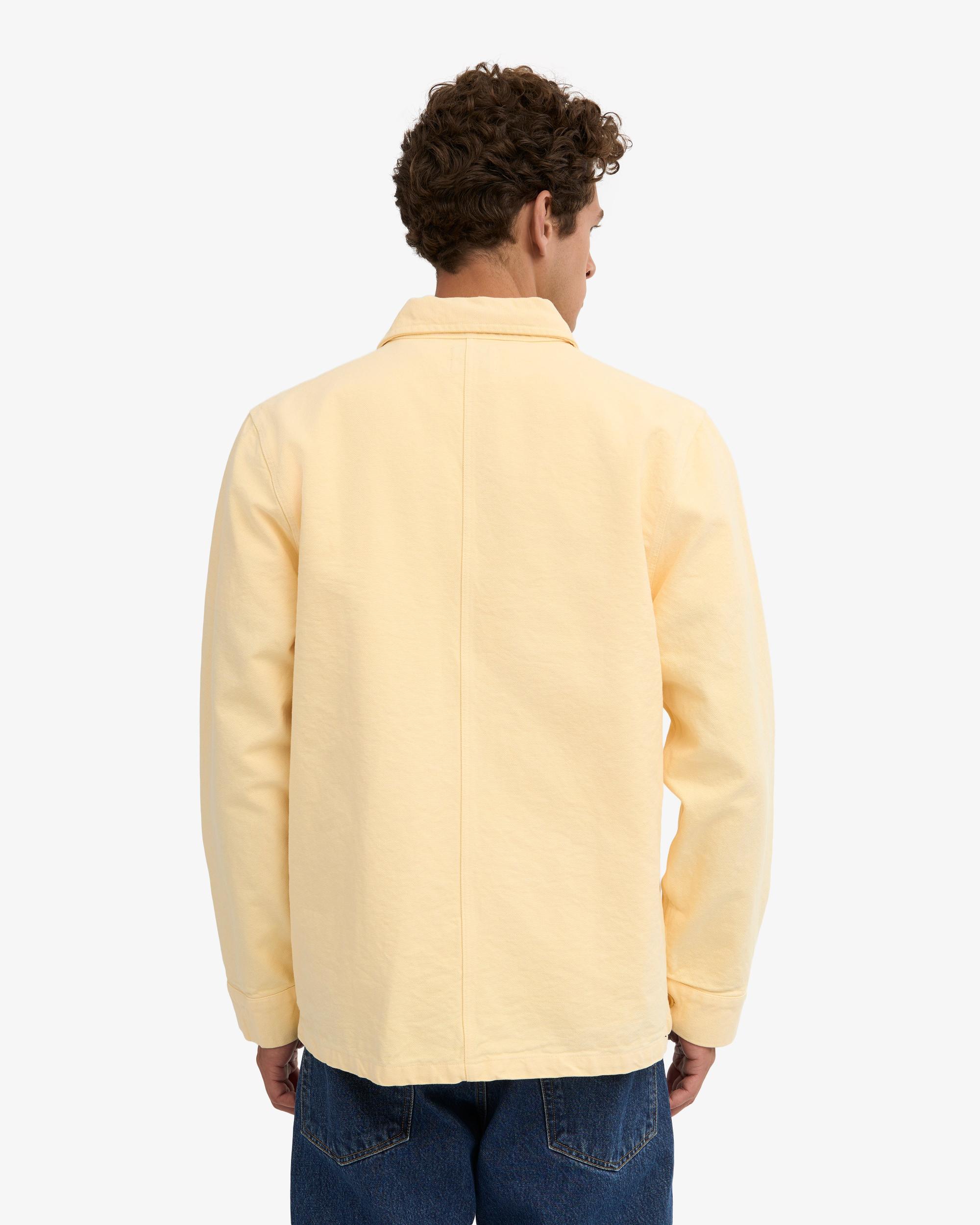 Organic Workwear Jacket - Soft Yellow Product Image
