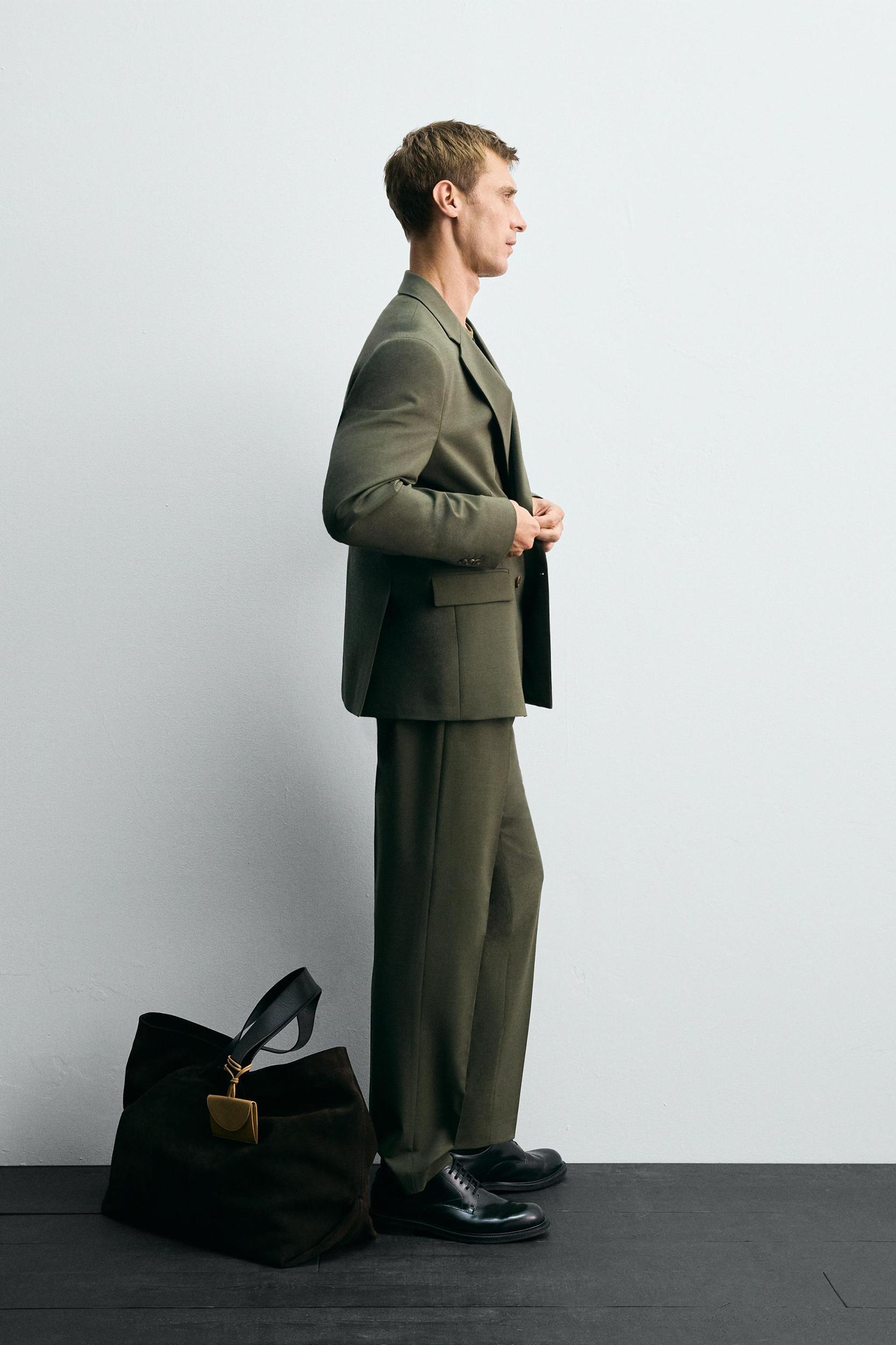 WOOL SUIT PANTS Product Image