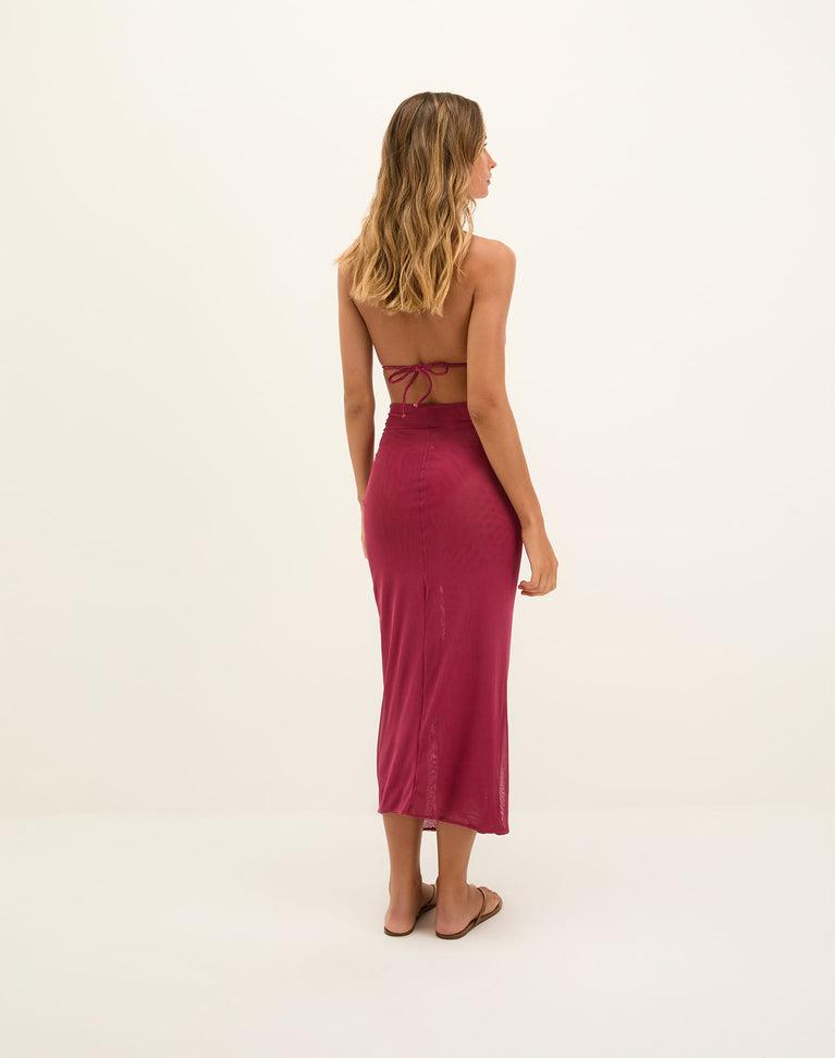 Karen Midi Skirt - Glam Product Image