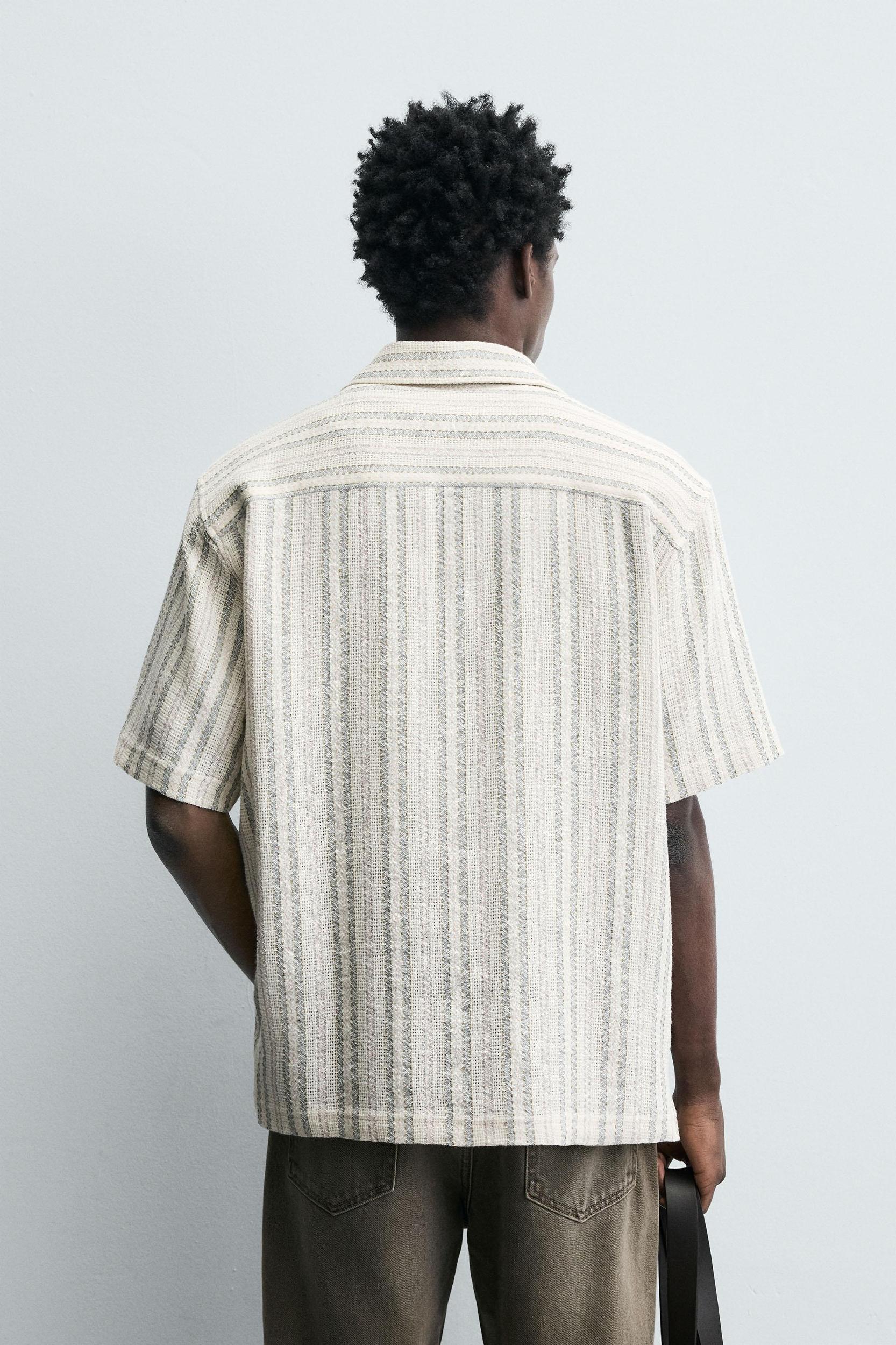 GEOMETRIC JACQUARD SHIRT Product Image