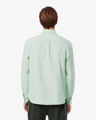 Regular Fit Striped Oxford Shirt Product Image