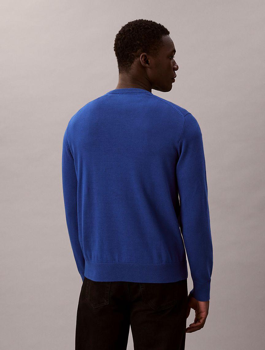 Smooth Cotton Sweater Product Image
