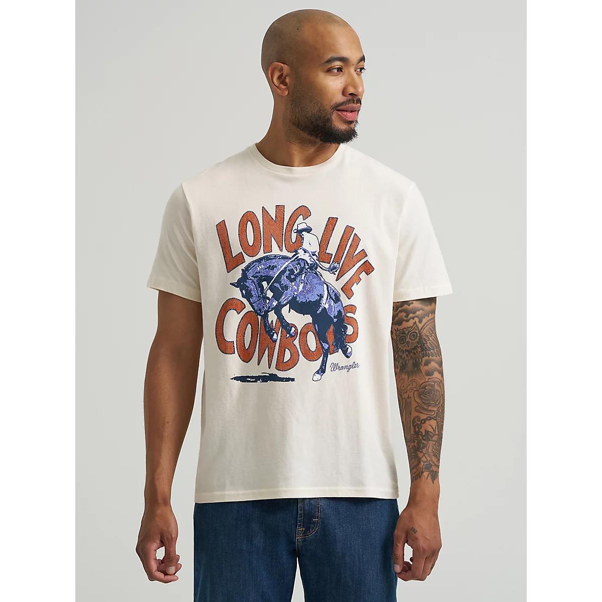 Girl's Wrangler Graphic Puff Sleeve Pullover Product Image