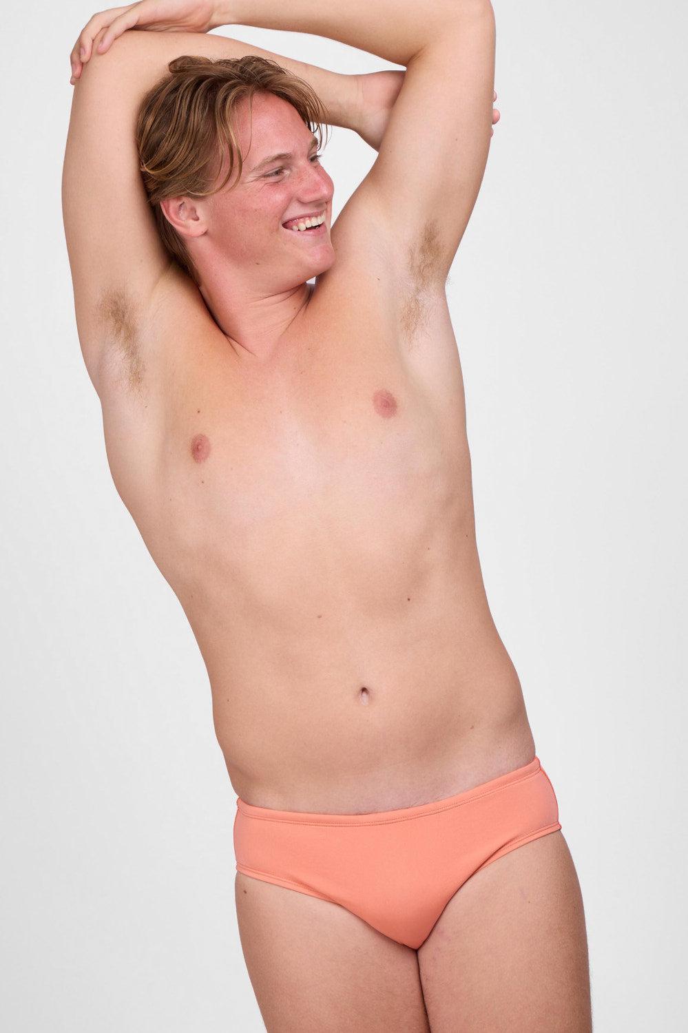 BROLYN Swim Brief - Tangelo Male Product Image