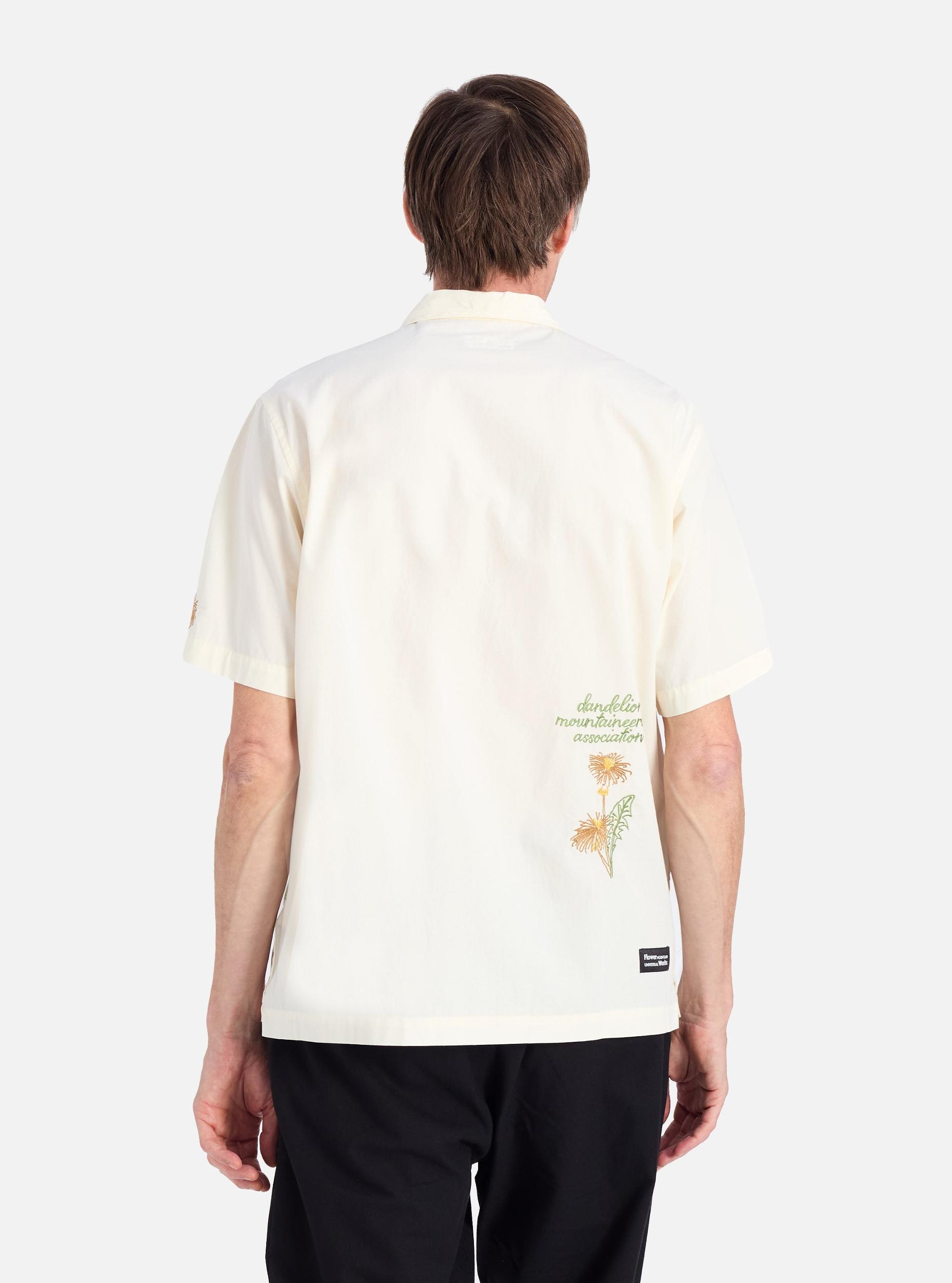 Flower Mountain x Universal Works Ecru Broadcloth Minari Shirt Product Image