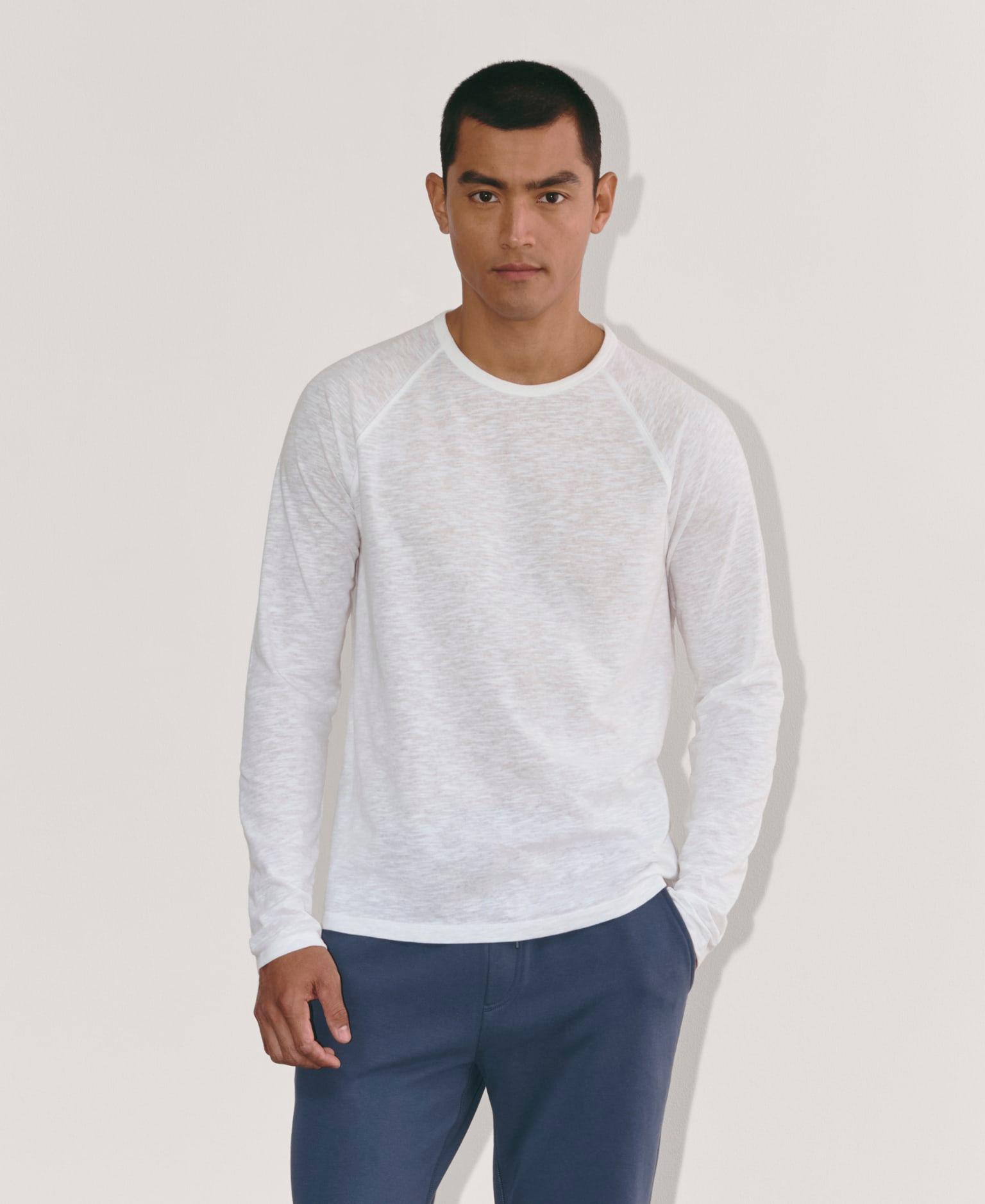 Mens Rec Long-Sleeve Crew T-Shirt by Everlane Product Image