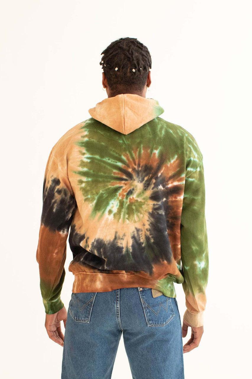 Camouflage Swirl Tie Dye Hoodie Product Image