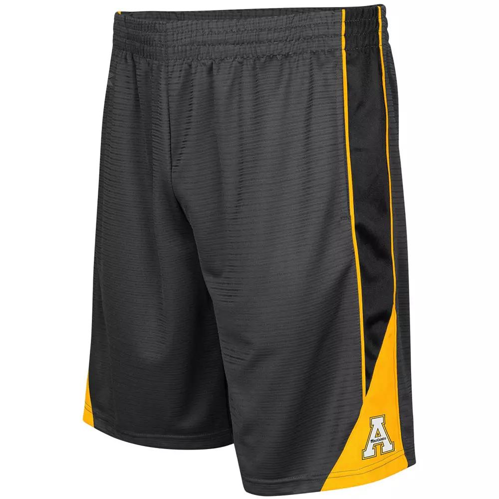 Men's Colosseum Charcoal Appalachian State Mountaineers Turnover Shorts,  Product Image