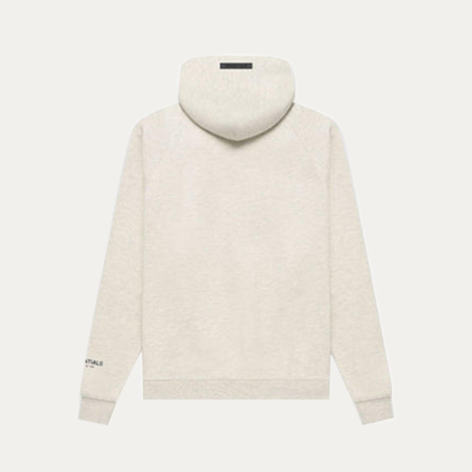 Fear of God Essentials Core Collection Pullover Hoodie Light Heather Oatmeal Product Image