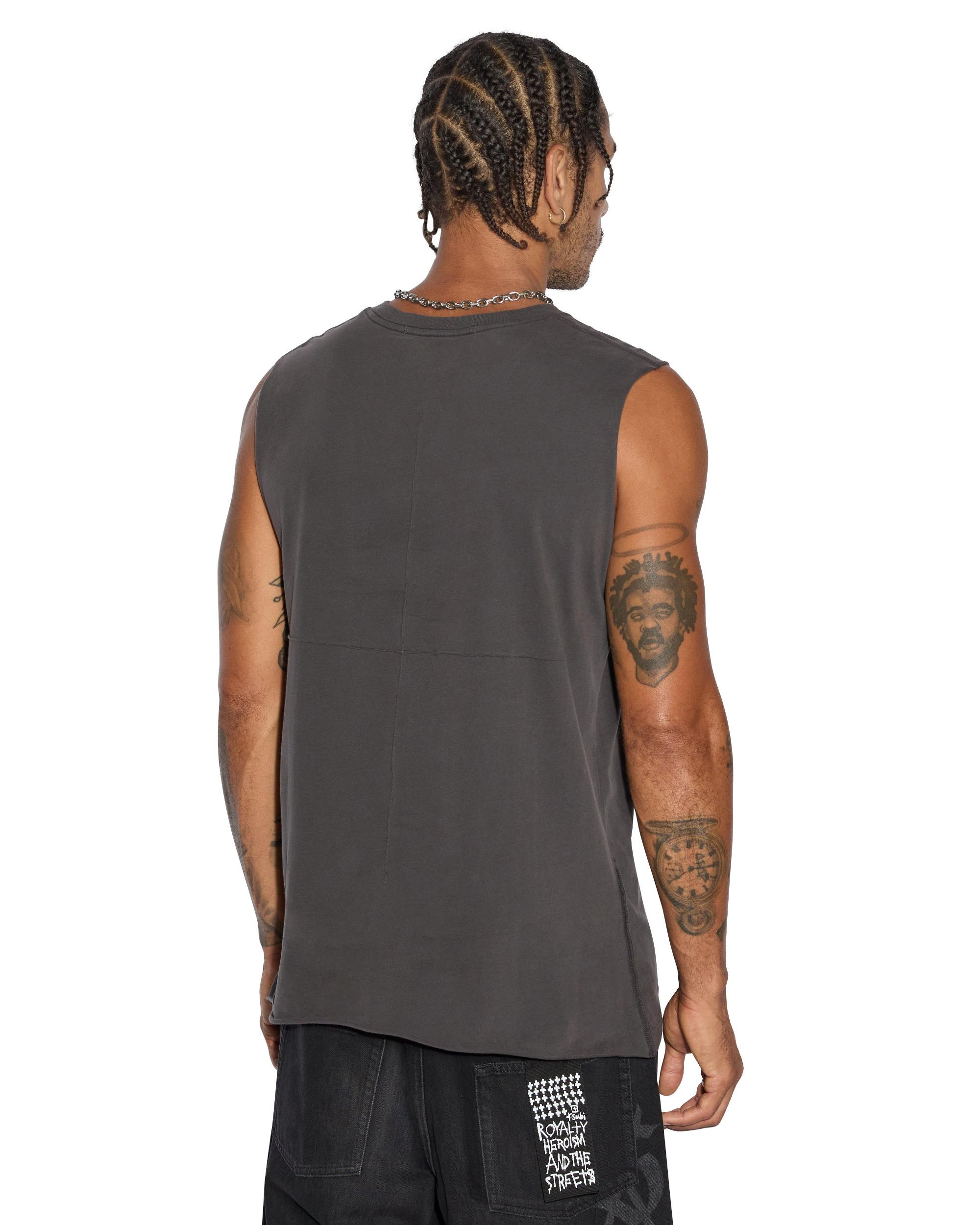 SIOUX CUT TEE FADED BLACK Male Product Image