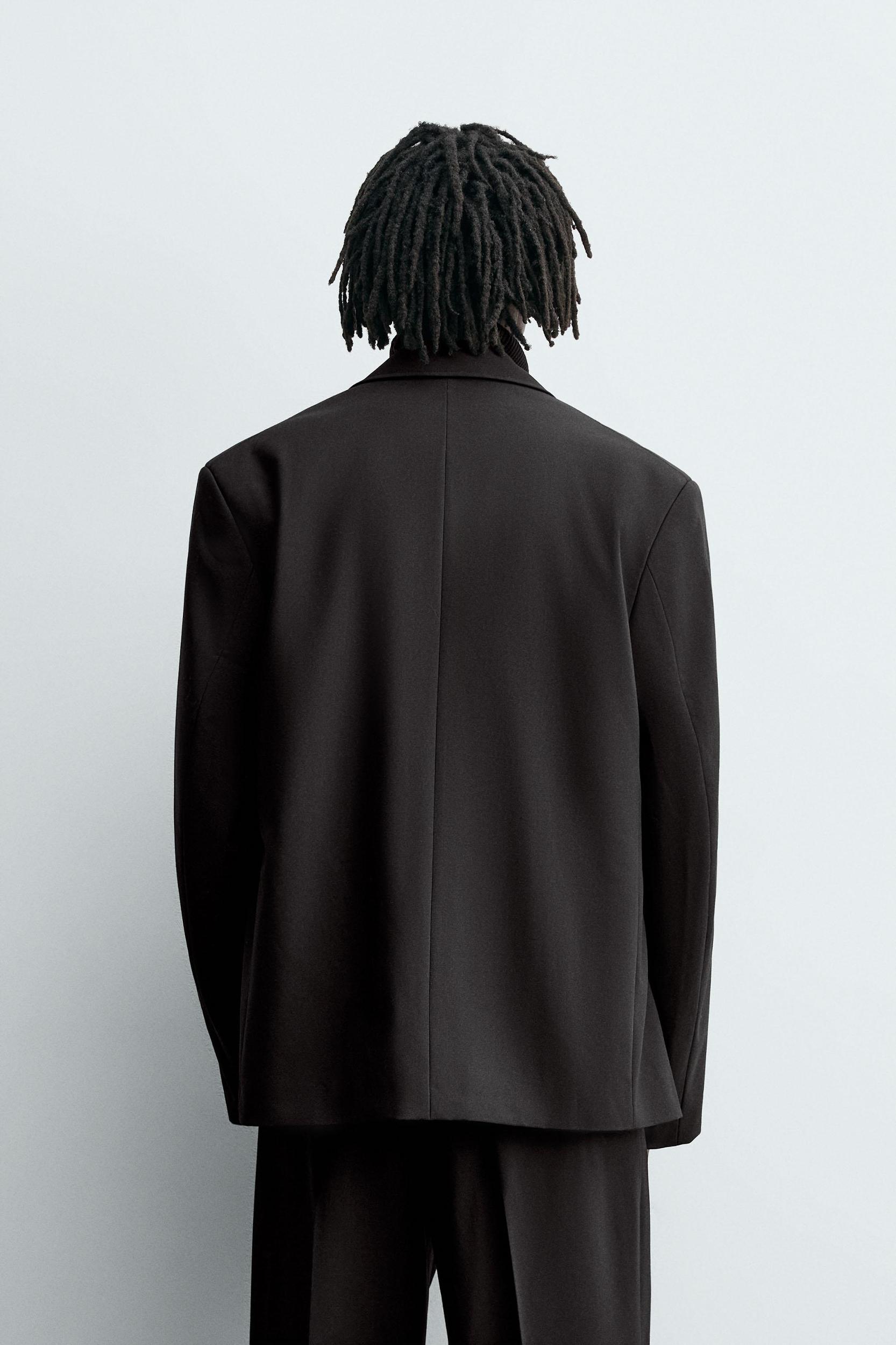 SUIT JACKET WITH REMOVABLE LAPEL Product Image