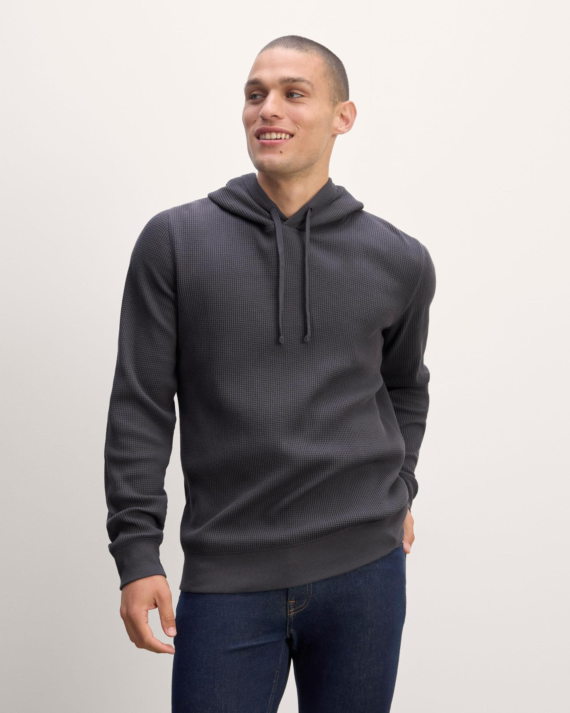 Mens Waffle-Knit Hoodie by Everlane Product Image
