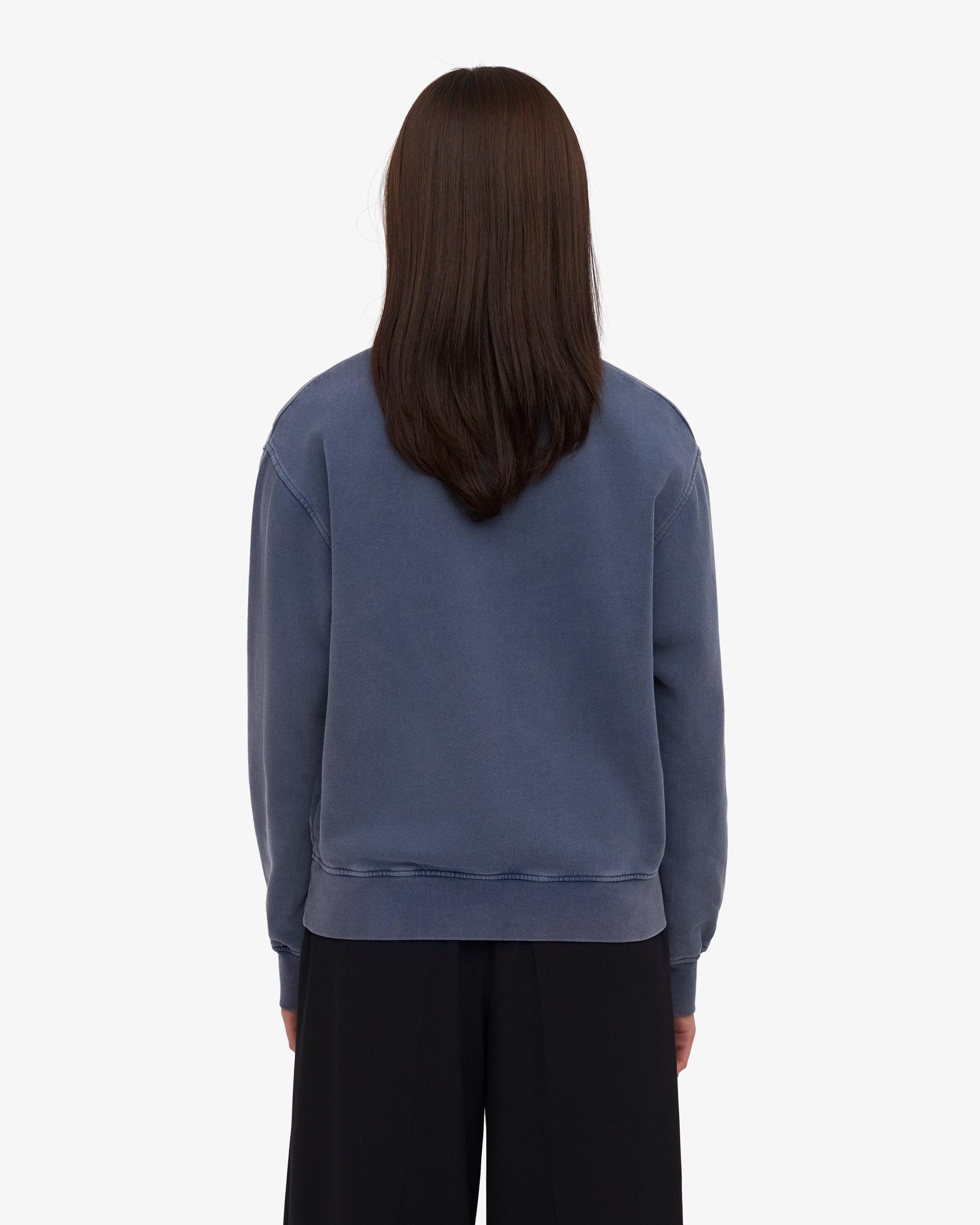 Women Classic Organic Crew - Neptune Blue Product Image