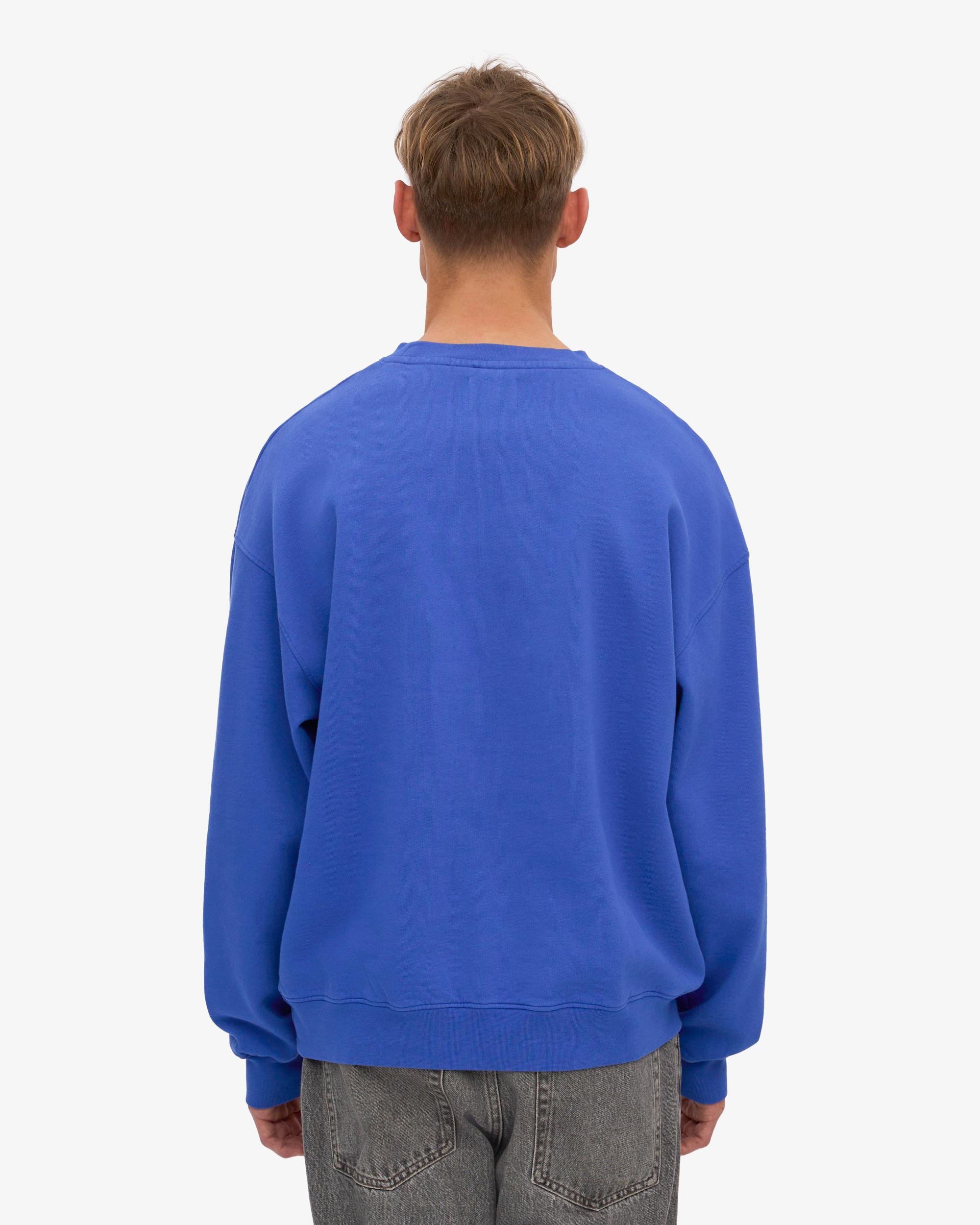 Organic Oversized Crew - Sapphire Blue Product Image