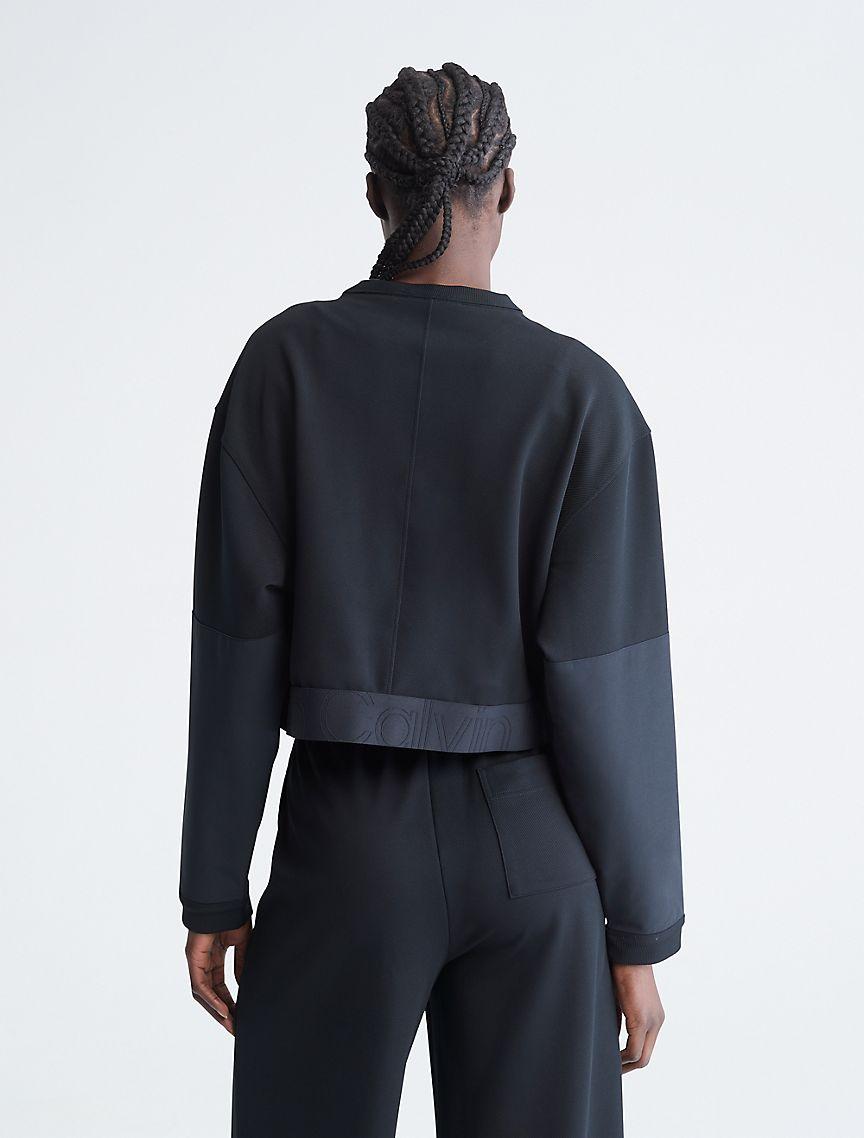 Sport Icon Cropped Crewneck Sweatshirt Product Image