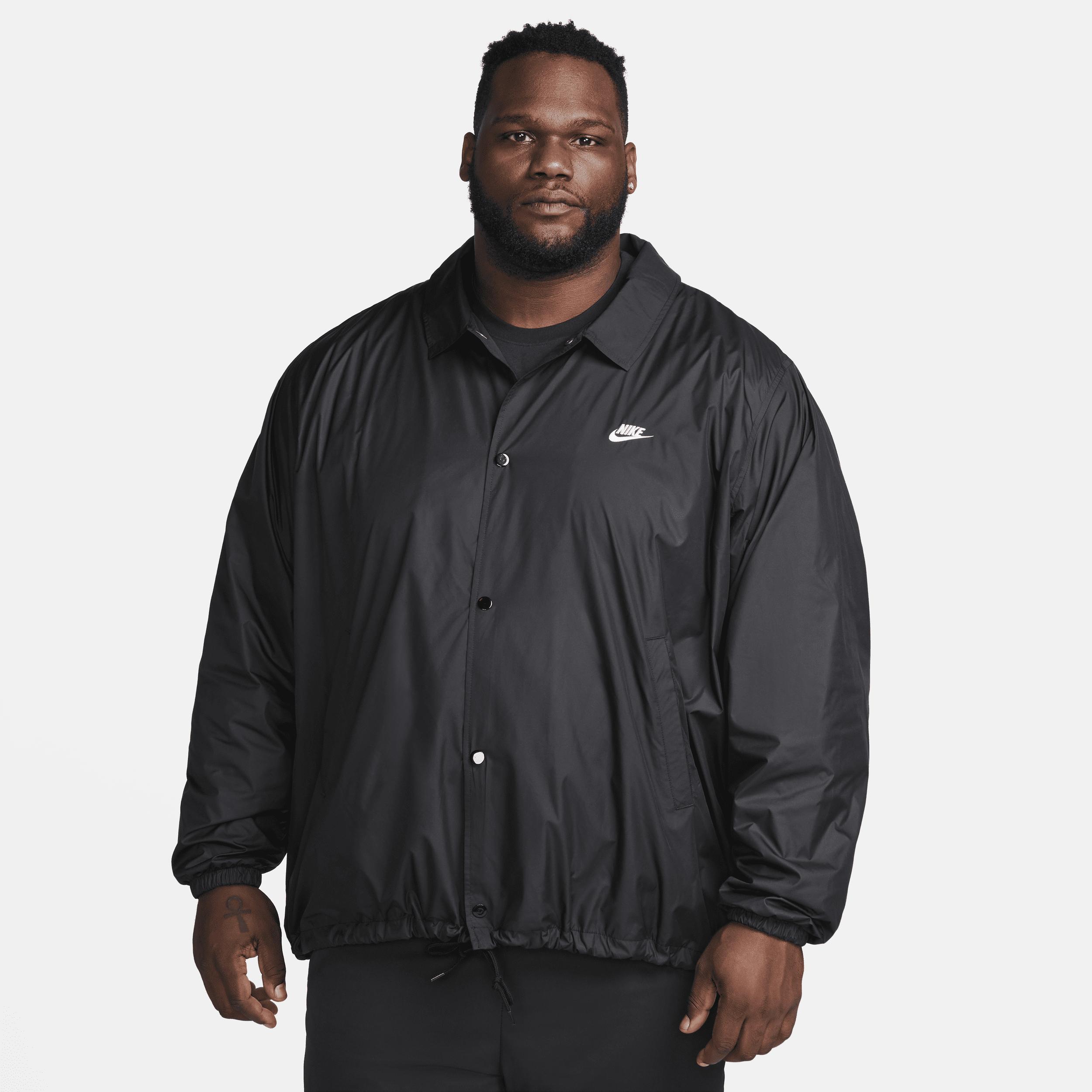 Nike Mens Club Coaches Jacket | FN3316-010 Product Image