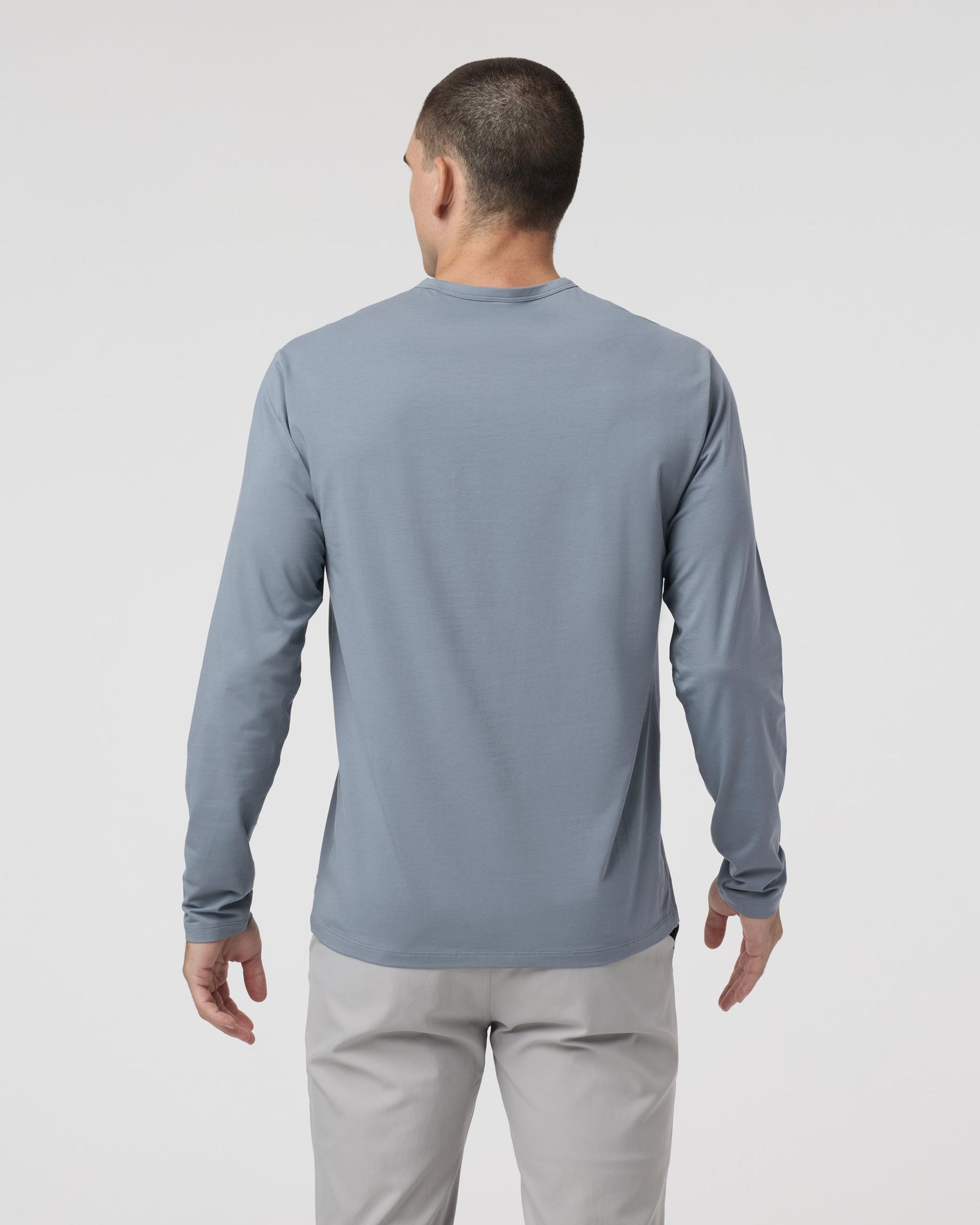 Long Sleeve Men's Feather Tee Product Image