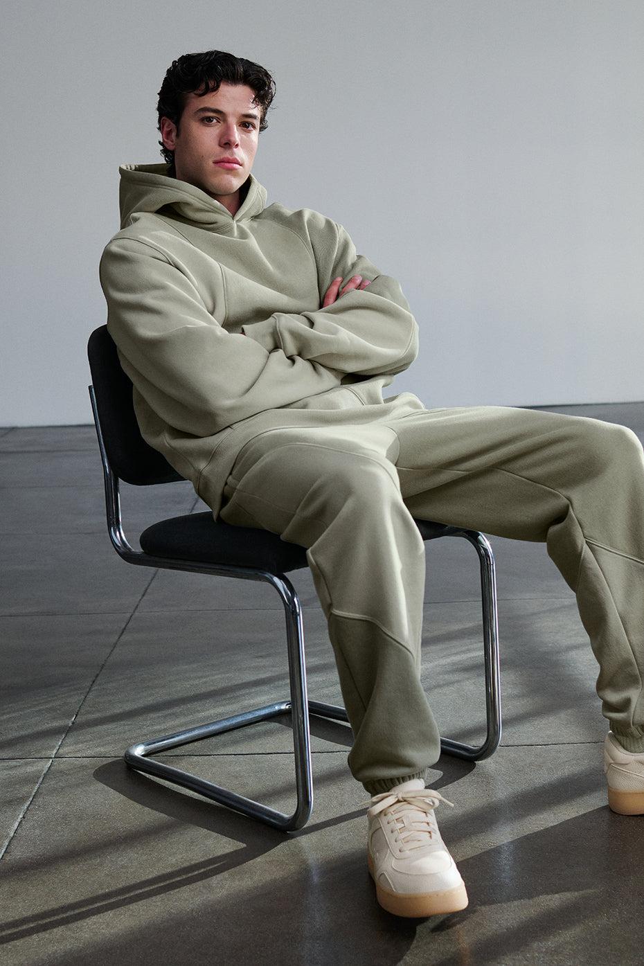 Make Waves Hoodie - Limestone Tonal Product Image