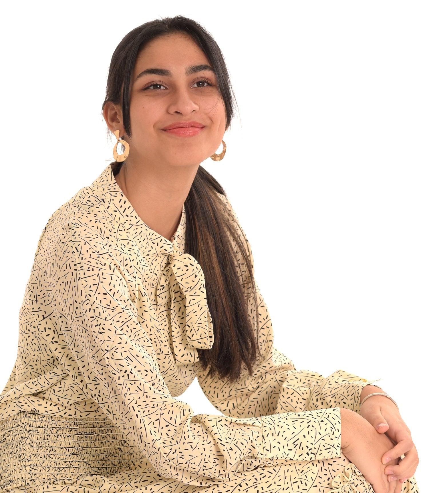 Pinto Print Maxi Skirt Product Image