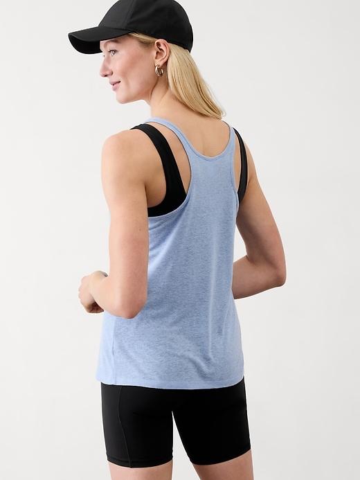 Getaway Linen Blend Tank Product Image