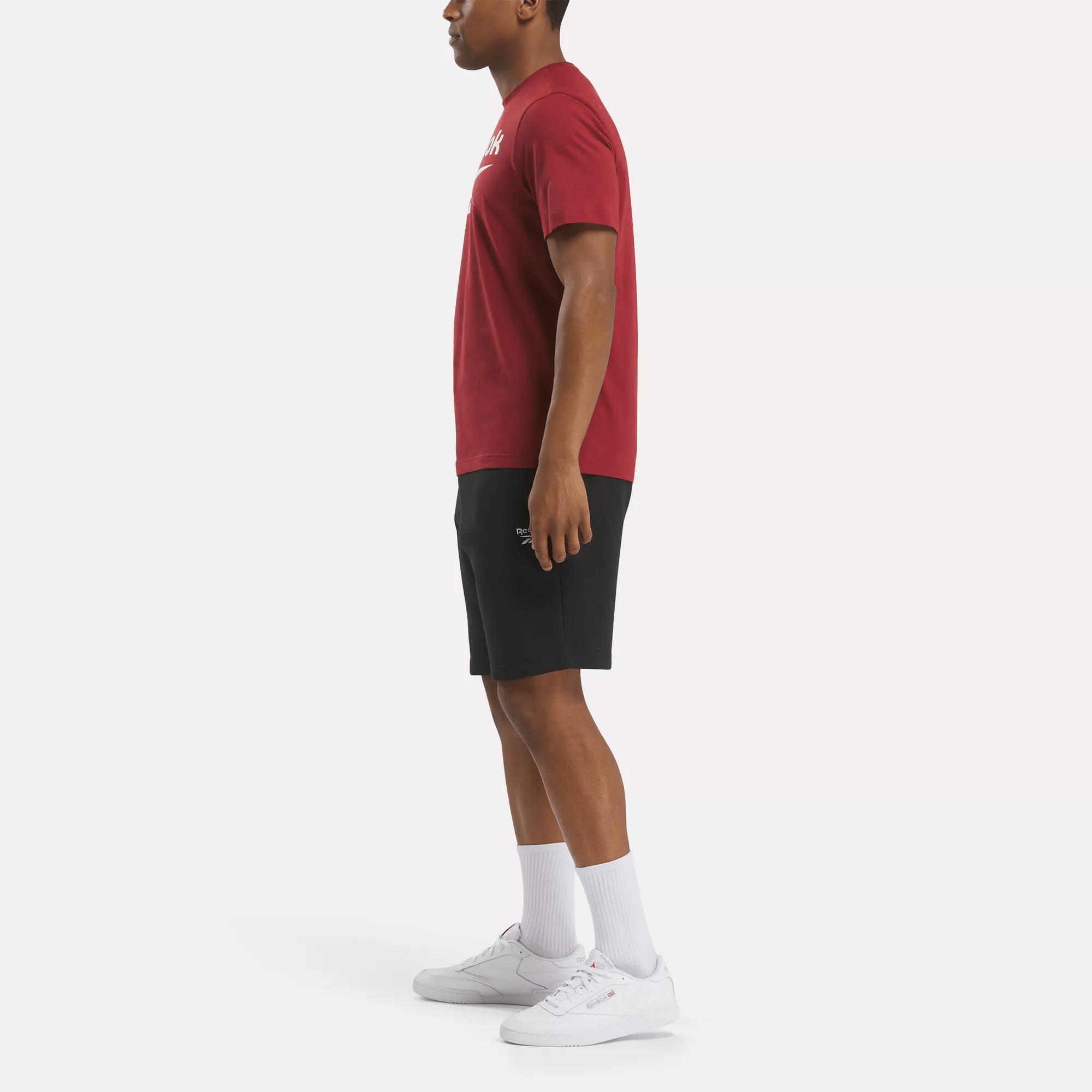 Men's Reebok Identity Big Stacked Logo T-Shirt Male Product Image