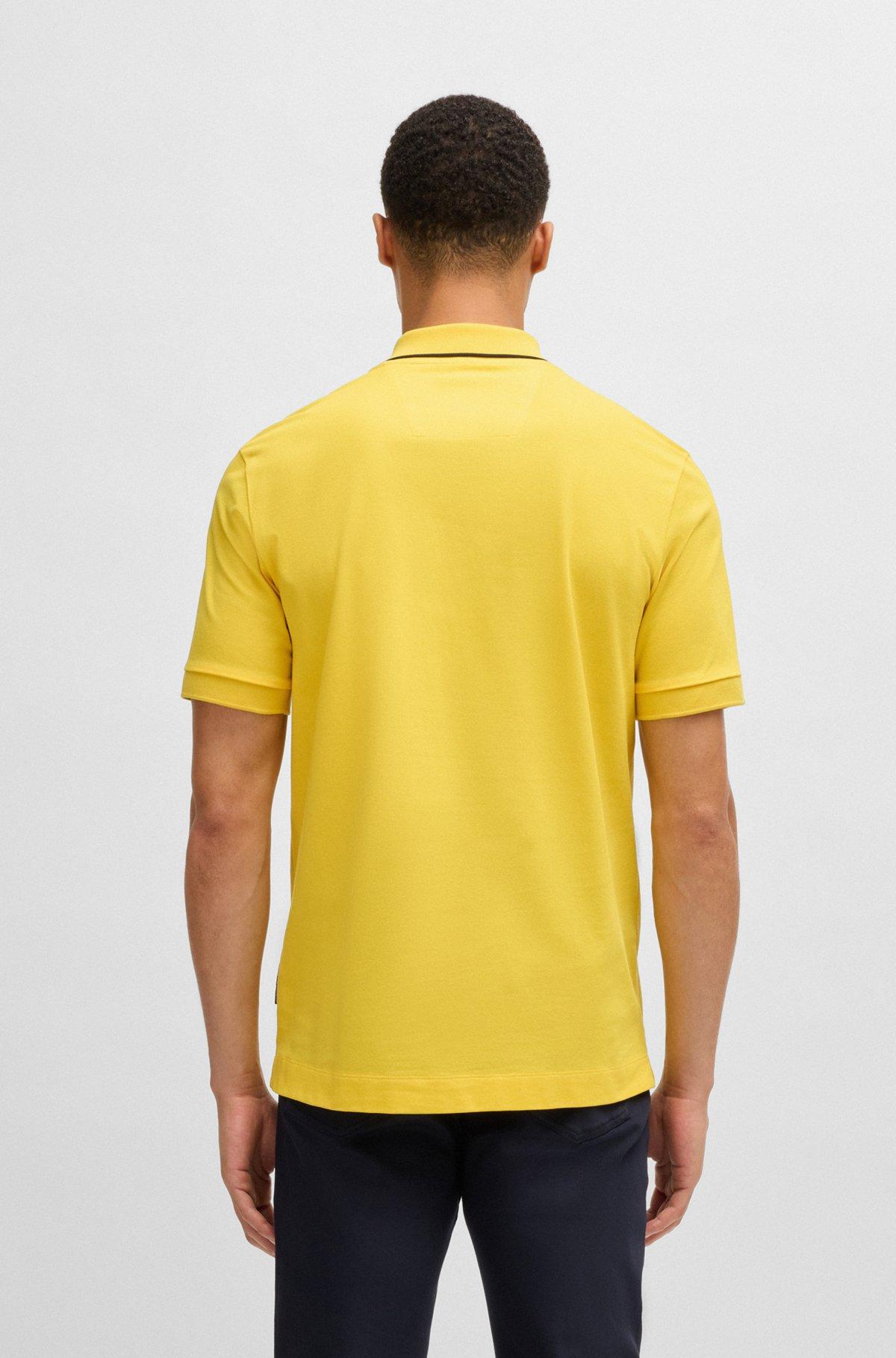 Porsche x BOSS stretch-cotton polo shirt Product Image
