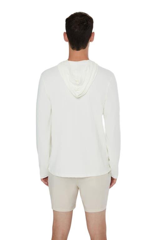 Onia Men's Hooded Sun Tee in White at Nordstrom, Size Large Product Image