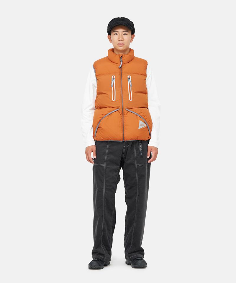 Gramicci x and wander Down Vest Male Product Image