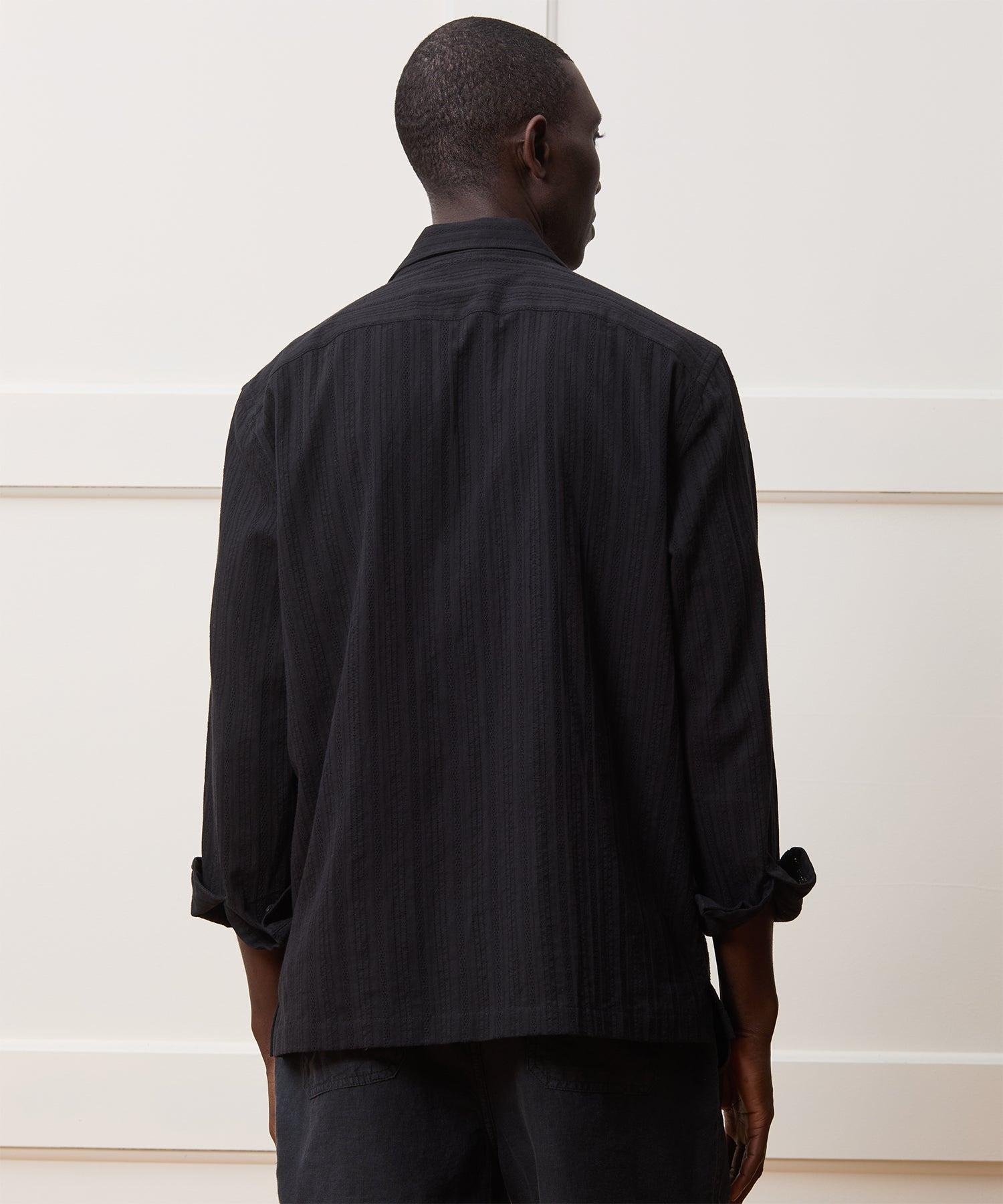 Cotton Jacquard Overshirt Product Image