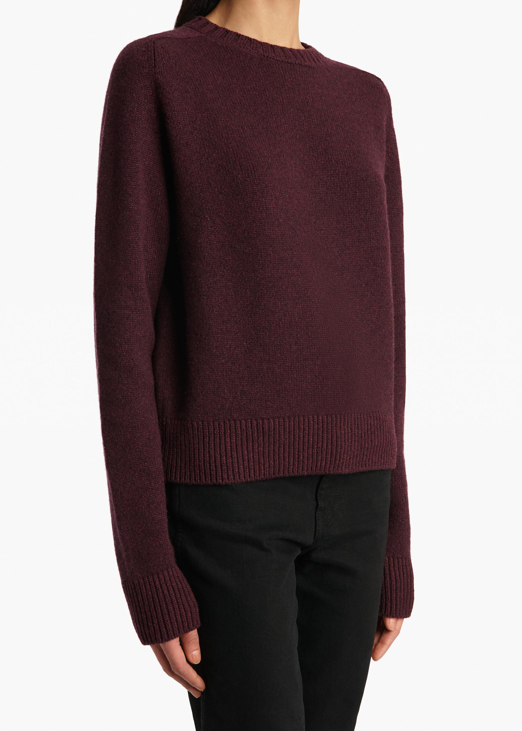 Nera Sweater in Plum Product Image