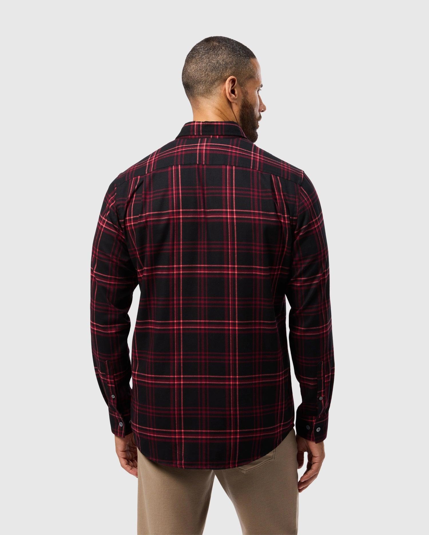 MENS HAYES PLAID SHIRT - B6C842D200 Product Image