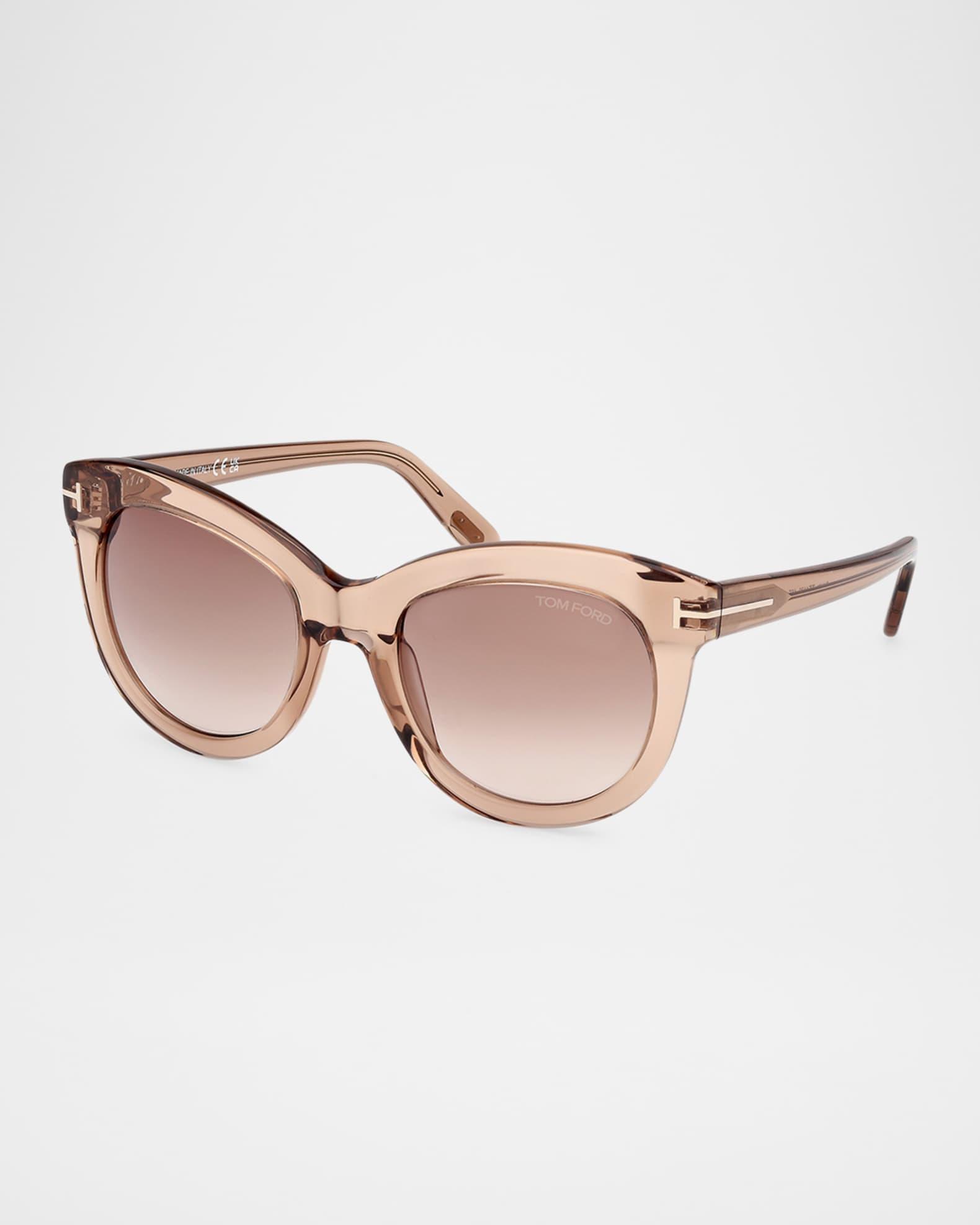 Odette Round Acetate Sunglasses Product Image