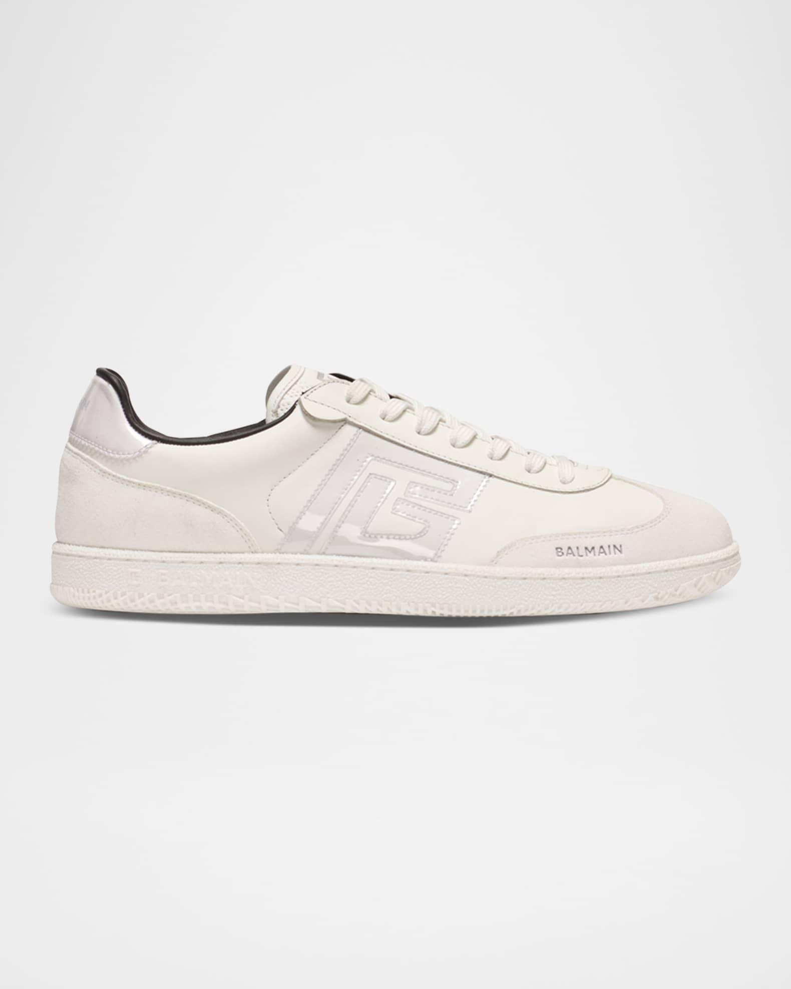 Men's Swan Tonal Calfskin Low-Top Sneakers Product Image